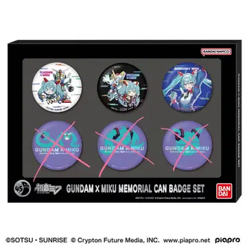 하츠네 미쿠 GUNDAM x MIKU 캔뱃지