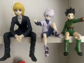 HUNTER x HUNTER 피규어 3체 세트 곤 키루아 크라피카