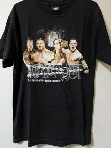 WWE NO WAY OUT 티셔츠 M 사이즈