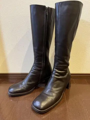 ing 가죽 롱 부츠 24cm