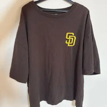 브라운 T셔츠 SAN DIEGO PADRES '69