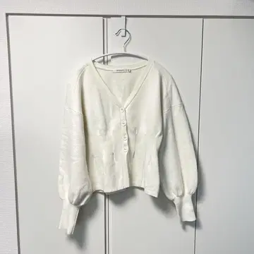 MOUSSY 마우지 V/N TUCK KNIT CD 니트 가디건