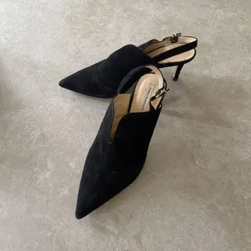 FABIO RUSCONI 블랙 뮬