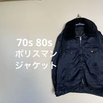 70s 80s 폴리스맨 자켓
