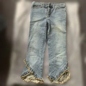 a.coco 아코코 프린지 달린 데님 팬츠 S