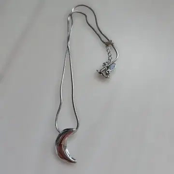 FURFUR 실버 문 목걸이