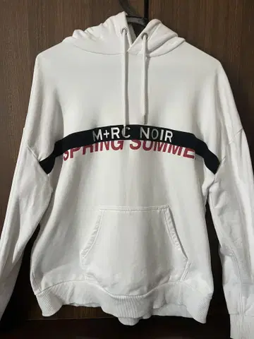 M+RC NOIR 후드티 화이트 M
