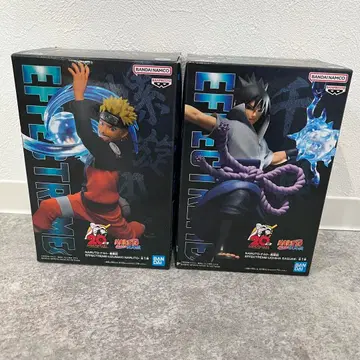 미개봉 EFFECTREME 나루토 사스케 피규어 세트 20주년