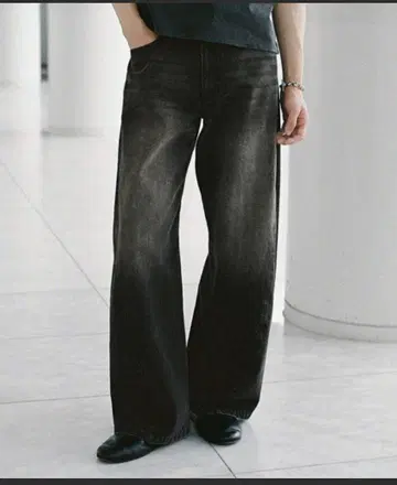 WYM LIDNM VINTAGE WASHED CURVED DENIM S