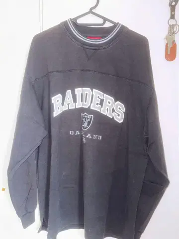 RAIDERS 맨투맨 L 사이즈 블랙