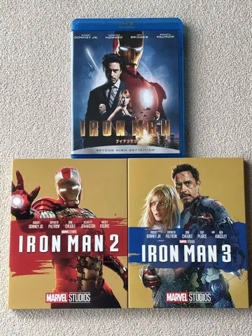 아이언맨 3개 세트 BluRayDisc