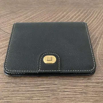 dunhill 블랙 가죽 명함지갑 미사용품
