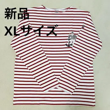 새상품 캡틴 산타 긴팔 티셔츠 XL 빨간색