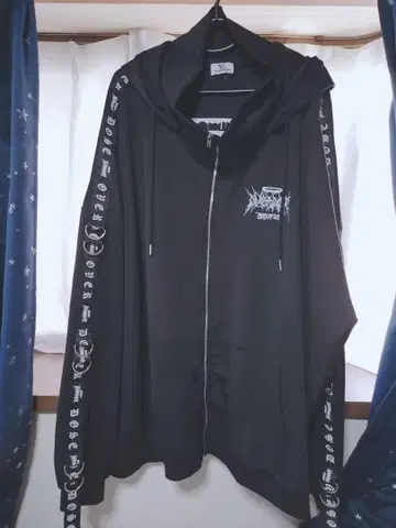 볼칸 & 아프로다이티 블랙 저지 후드티