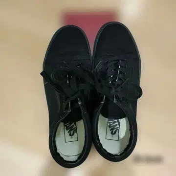 VANS 올드스쿨 블랙 25.5cm