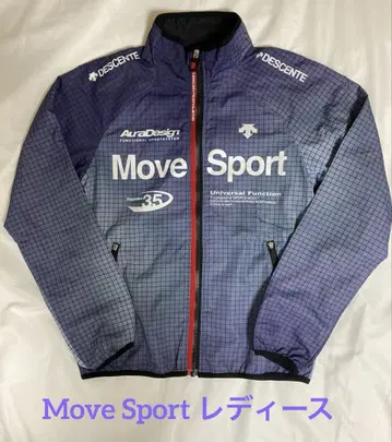 DESCENTE 나일론 자켓 Move Sport 체크 여성용 M