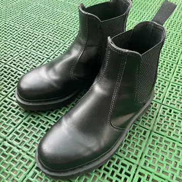 2976 MONO 블랙 사이드 고어 부츠 UK5