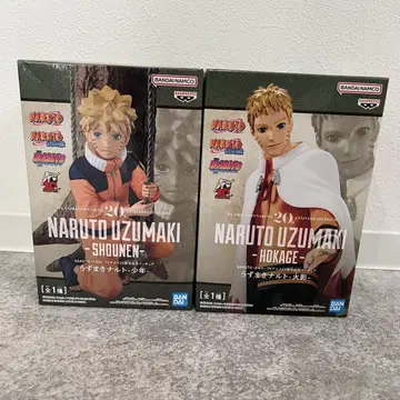 미개봉 NARUTO UZUMAKI 우즈마키 나루토 20주년 피규어 세트