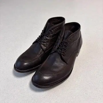 PaulSmith 레더 처카 부츠 26 천연 가죽