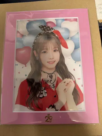 AKB48 타카하시 아야네 친필 사인 사진 프레임
