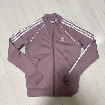 adidas 핑크 3 스트라이프 저지