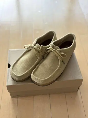 새상품급 클락스 CLARKS WALLABEE 왈라비 로우컷 27