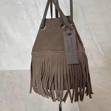 [컨디션 최상] marco masi 마르코 마지 프린지 숄더백 복조리