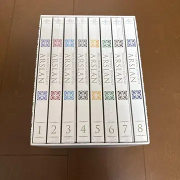아르슬란 전기 전 8권 세트 DVD 최초 한정판