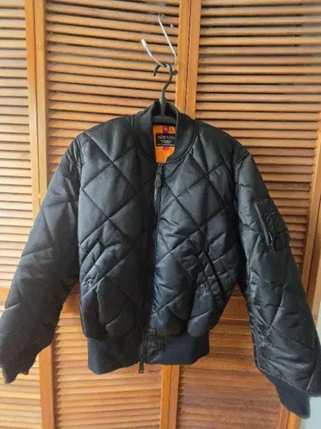 ALPHA x monkey time 퀼팅 사이드 지퍼 MA-1