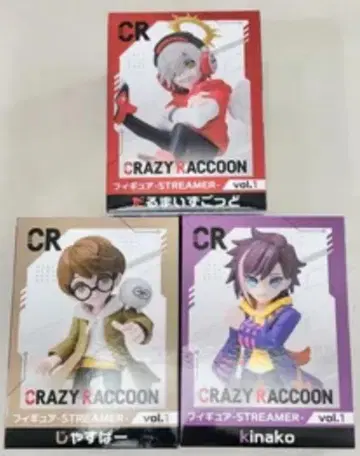 Crazy Raccoon 피규어 STREAMER-Vol.1 GiGO