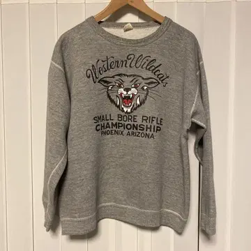 70s 맨투맨 USA제 금 택