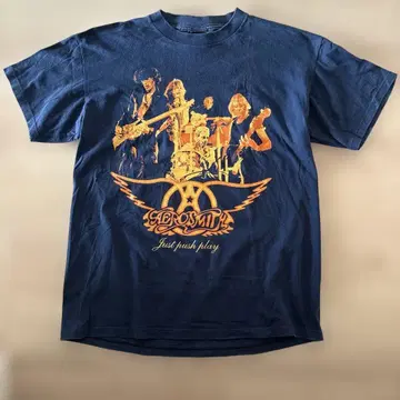 Aerosmith 2002 Just push play 투어 티셔츠