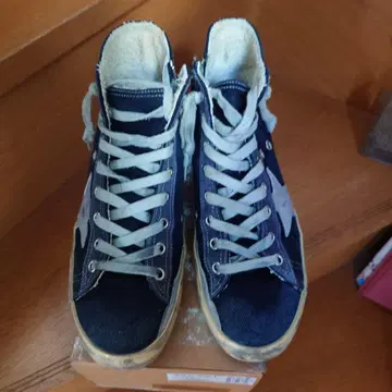 골든구스 GOLDENGOOSE 데님 스니커즈 37