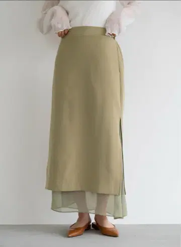 SOELLE LAYERED SKIRT