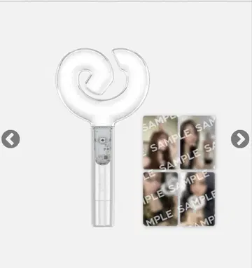 aespa 응원봉 트레이딩 카드 포함