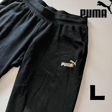 푸마 스웨트 팬츠 조거 팬츠 블랙 L 남성용