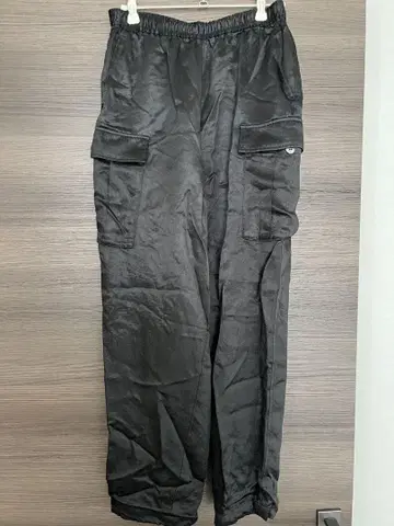 파시오네 새틴 팬츠 블랙 새틴 38