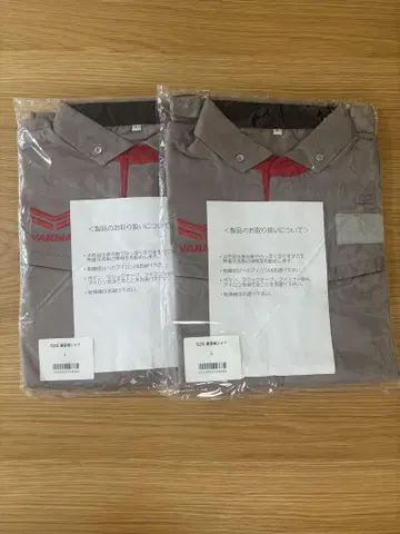 YANMAR YG235 작업옷 긴팔 셔츠 L 사이즈 그레이