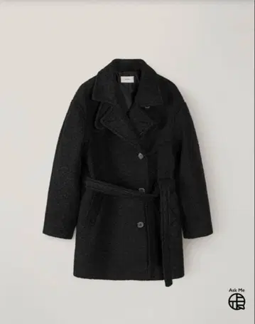 ohotoro boucle 2way half coat