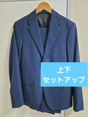 ZARA 네이비 슬림핏 수트 K-스타일