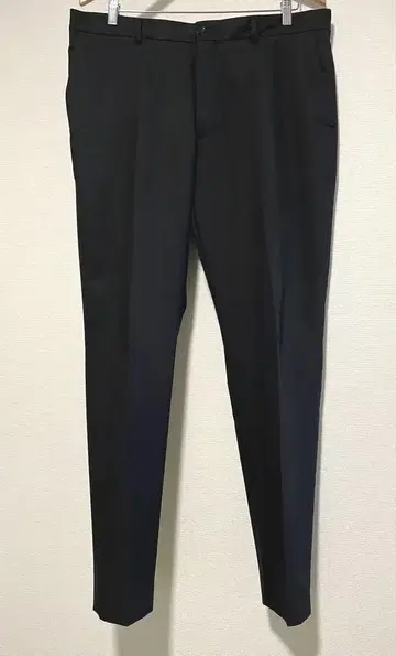 ZARA 블랙 슬림핏 슬랙스 36