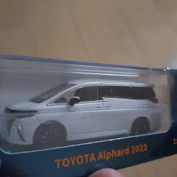 TOYOTA 알파드 2023 화이트 1/64