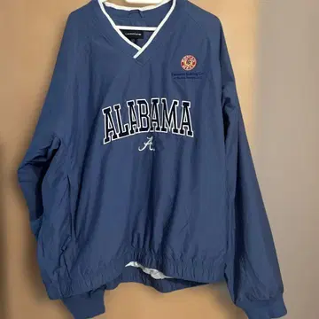 ALABAMA 로고 풀오버 나일론 자켓