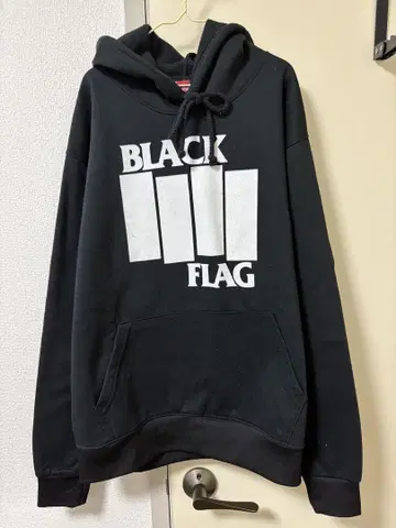 BLACK FLAG 블랙 플래그 블랙 후드티