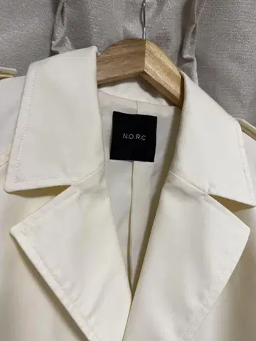 N.O.R.C 아이보리 더블 브레스트 자켓