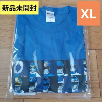 XL 전 슈퍼 전대전 티셔츠 역대 블루 대집합 미개봉 새상품