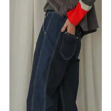 부즈루드 데님 팬츠
