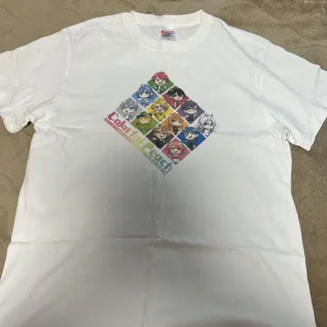 컬러풀 피치 T셔츠