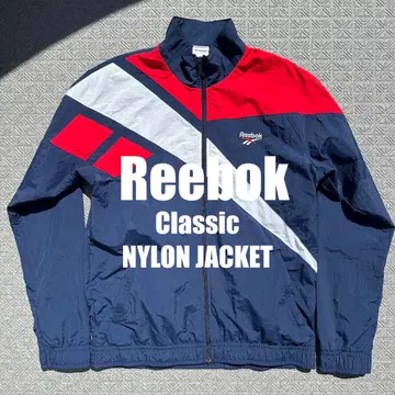 Reebok 나일론 자켓 트랙 자켓 y2k 구제 의류 빈티지