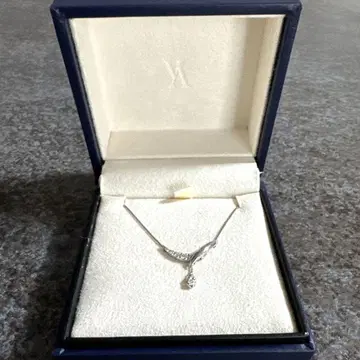 새상품급 반돔 아오야마 플라티나 850 다이아 0.75ct 목걸이
